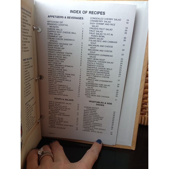 Heart Of The Triad Quilt Guild Cookbook Kernersville, NC 2006 Hardcover Binder - Picture 4 of 7